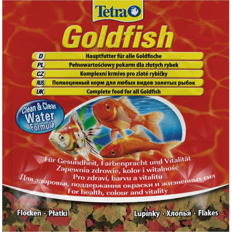 Tetra Goldfish Flakes 12g pokarm dla złotych rybek - Szybka wysyłka