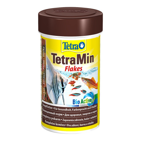 Pokarm w płatkach Tetra Min Flakes 100 ml dla rybek słodkowodnych