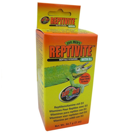 ZOOMED Reptivite 57g - Wit. D3 dla mocnych kości