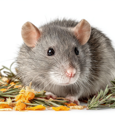 Herbal Pets Zioła Podstawowe dla Szczura 100g - Wspiera trawienie i odporność