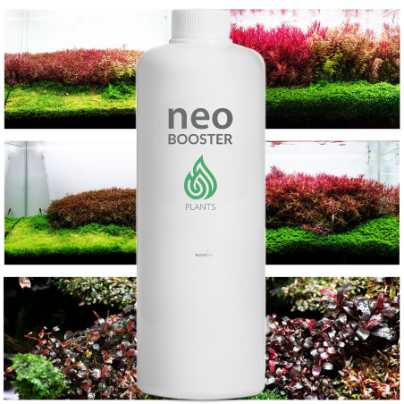 Nawóz w płynie NEO MEDIA Neo Booster Plants 1000 ml - węgiel organiczny dla roślin akwariowych