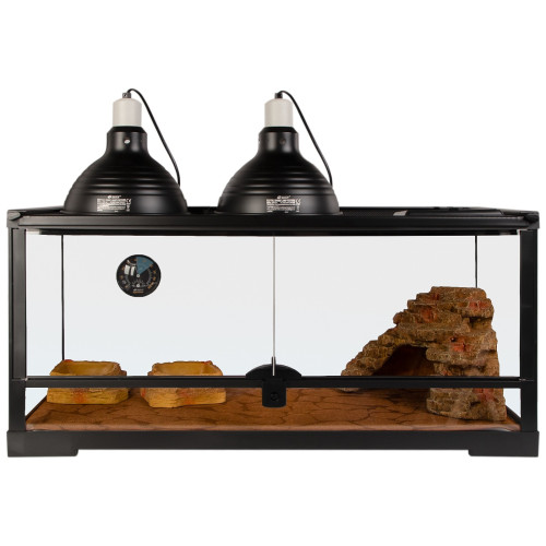 Zestaw terrarystyczny Resun ReptiSet Comfort DUO 75x30x30 cm