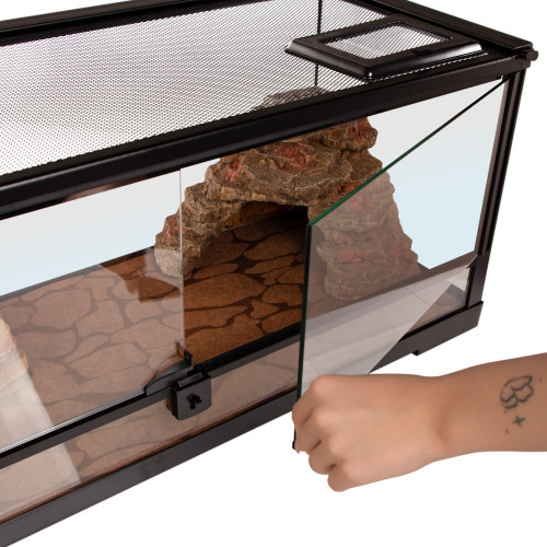 Zestaw terrarystyczny Resun ReptiSet Comfort DUO 75x30x30 cm