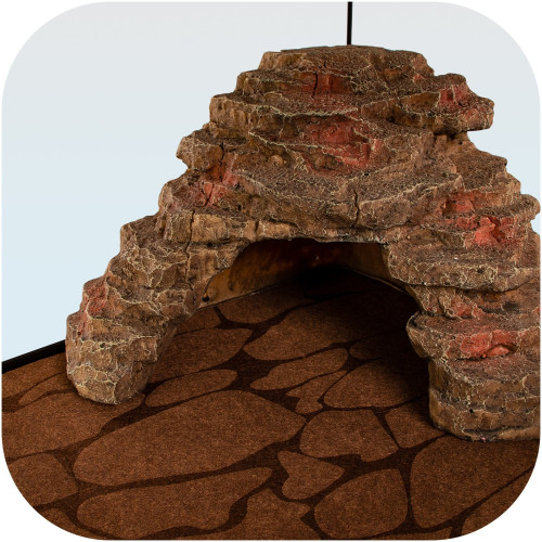 Zestaw terrarystyczny Resun ReptiSet Comfort DUO 75x30x30 cm
