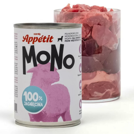 Karma dla psa Aquael Comfy Appetit MONO Lamb 400 g - jagnięcina
