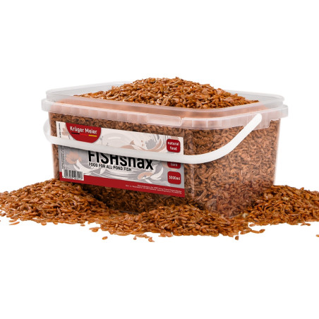 Karma dla karpi koi Kruger Meier FISHsnax Gammarus 3000 ml – naturalny pokarm stawowy