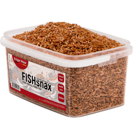 Karma dla karpi koi Kruger Meier FISHsnax Gammarus 3000 ml – naturalny pokarm stawowy
