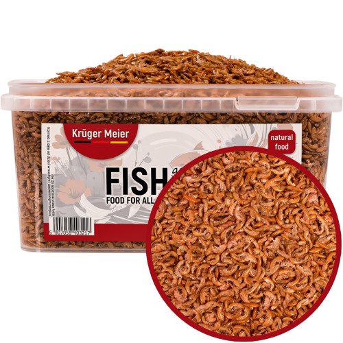 Karma dla karpi koi Kruger Meier FISHsnax Gammarus 3000 ml – naturalny pokarm stawowy
