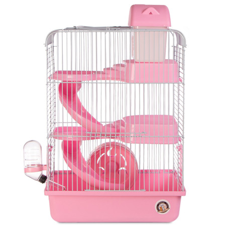 Furrever Friends Miku Skyscraper Pink klatka dla małych gryzoni kompletny zestaw - Szybka wysyłka