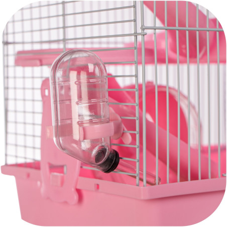 Furrever Friends Miku Skyscraper Pink klatka dla małych gryzoni kompletny zestaw - Szybka wysyłka