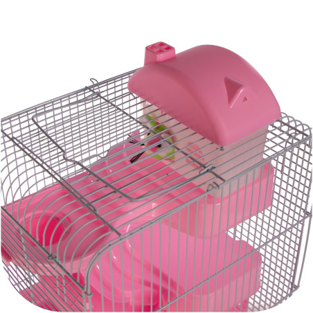 Furrever Friends Miku Skyscraper Pink klatka dla małych gryzoni kompletny zestaw - Szybka wysyłka