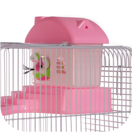 Furrever Friends Miku Skyscraper Pink klatka dla małych gryzoni kompletny zestaw - Szybka wysyłka