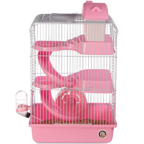 Furrever Friends Miku Skyscraper Pink klatka dla małych gryzoni kompletny zestaw - Szybka wysyłka
