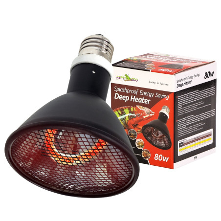 Repti-Zoo Deep Heater 80W - Bezpieczne, efektywne ogrzewanie terrarium