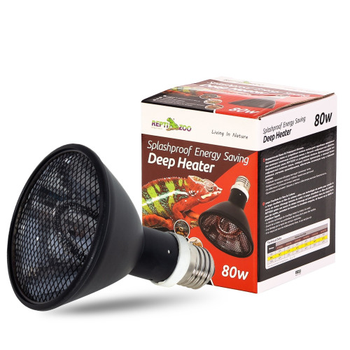 Repti-Zoo Deep Heater 80W - Bezpieczne, efektywne ogrzewanie terrarium