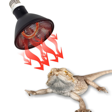 Repti-Zoo Deep Heater 80W - Bezpieczne, efektywne ogrzewanie terrarium