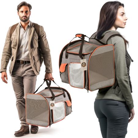 Furrever Friends Combi Bag plecak transporter dla kota i psa - Bezpieczny i wygodny transport