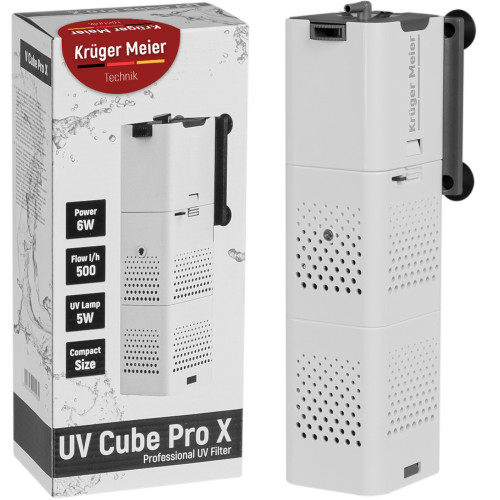 Kruger Meier UV Cube Pro X filtr UV wewnętrzny - Krystaliczna woda w akwarium