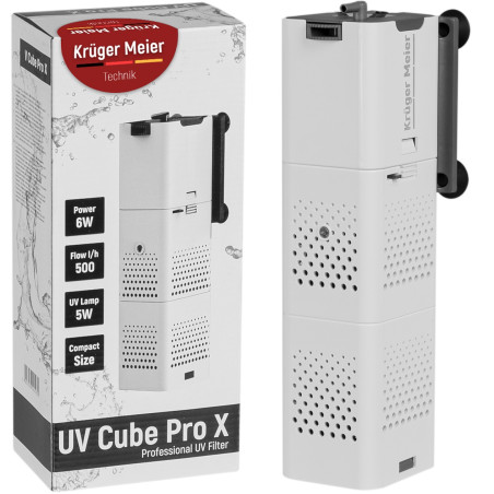 Kruger Meier UV Cube Pro X filtr UV wewnętrzny - Krystaliczna woda w akwarium