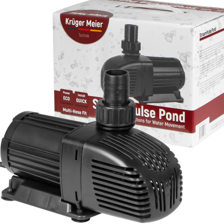Kruger Meier StreamPulse Pond pompa do oczka wodnego 8000 l/h - Krystaliczna woda