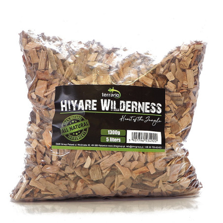 Terrario Hiyare Wilderness duże zrębki bukowe - Naturalne podłoże do terrarium