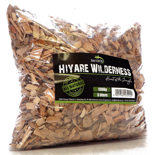Terrario Hiyare Wilderness duże zrębki bukowe - Naturalne podłoże do terrarium