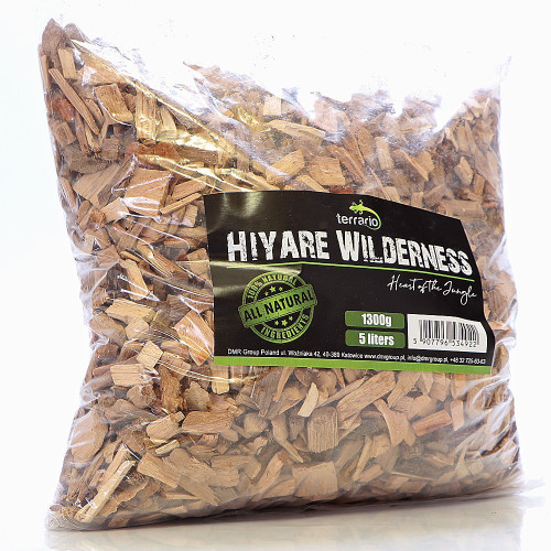 Terrario Hiyare Wilderness duże zrębki bukowe - Naturalne podłoże do terrarium