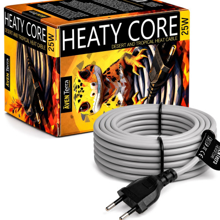 Kabel grzewczy Aventerra HEATY CORE 25W do terrarium