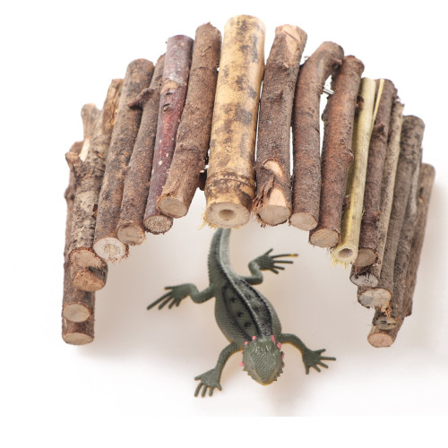 Kryjówka Komodo Flexi Stix Small, gięte patyczki dekoracyjne do terrarium