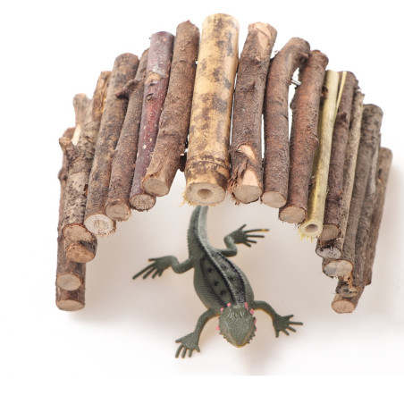 Kryjówka Komodo Flexi Stix Small, gięte patyczki dekoracyjne do terrarium