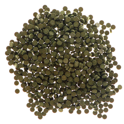 Spirulina w tabletkach SHOKUMOTSU Daigaehin 75 ml pokarm roślinny dla rybek