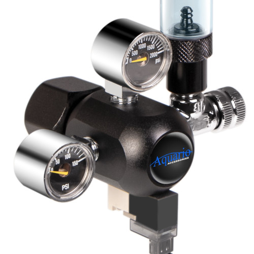 Aquario Professional 2.0 zestaw CO2 z elektrozaworem - Precyzyjna regulacja CO2