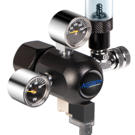 Aquario Professional 2.0 zestaw CO2 z elektrozaworem - Precyzyjna regulacja CO2