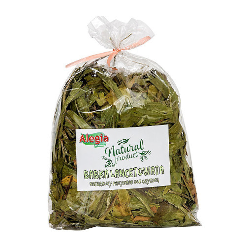 Alegia Babka Lancetowata 100g - Naturalne źródło błonnika dla gryzoni