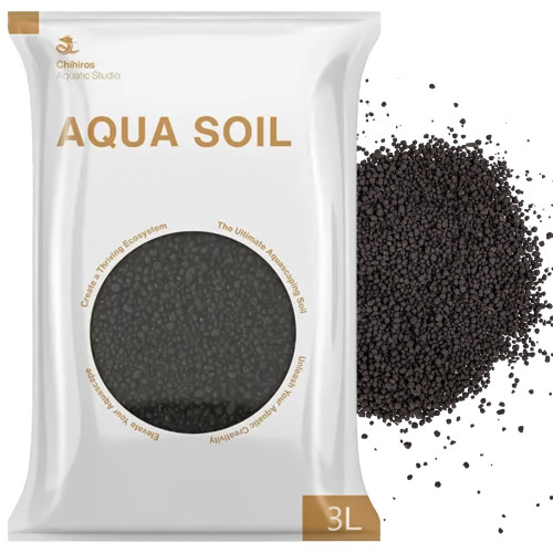 Chihiros Aqua Soil 3l - Bujny wzrost roślin