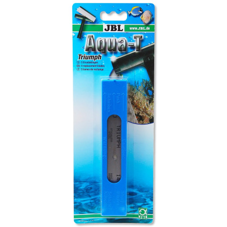JBL Aqua-T Triumph Blade - zapasowe ostrza 5 sztuk | Szybkie i precyzyjne czyszczenie akwarium