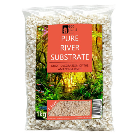 Eco Plant Pure River 1kg - żwirek jasny 1-3mm | Krystaliczna woda