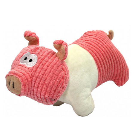 Pet Nova zabawka pluszowa - świnka 22cm | Idealna do zabawy i aportu