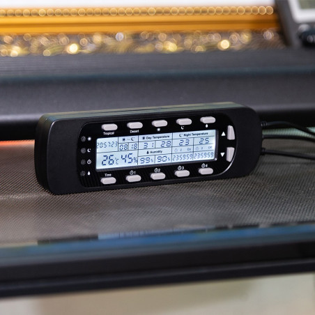 Repti-Zoo EZ Thermo-Hygro-Timer Control - termo/higrostat z programatorem sekundowym | Precyzyjna kontrola klimatu terrarium