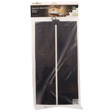 Repti-Zoo Superior Mat 35W - mata grzewcza 65x28cm - Stabilne, bezpieczne ciepło dla gadów