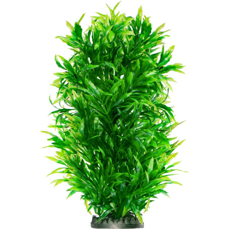 Sztuczna roślina akwariowa Kruger Meier Plant High Leafy, gęste zielone liście, naturalny wygląd