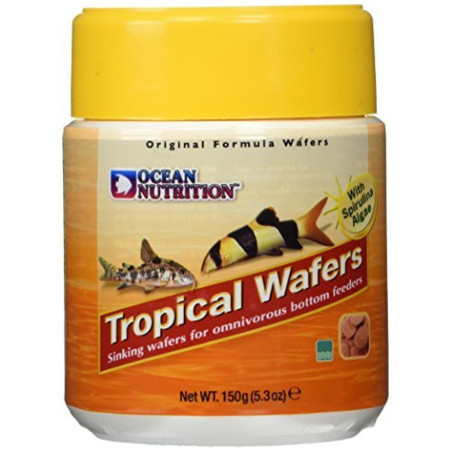 Ocean Nutrition Tropical Wafers 150g (pokarm dla ryb przydennych) - Wzmacnia odporność i kolory