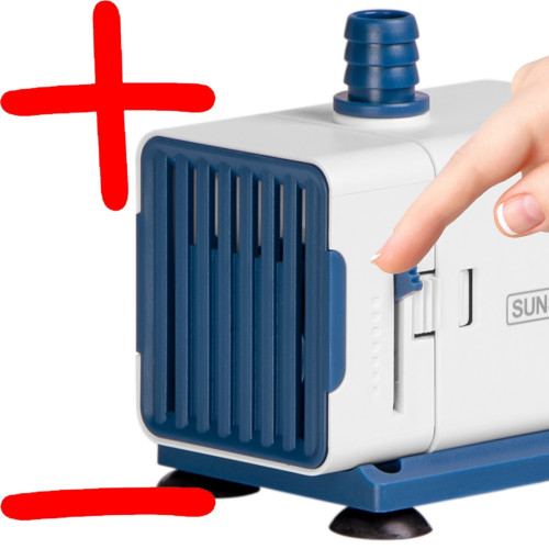 SunSun YQP 1000 - 2w1 pompa wody z regulacją mocy i niskiego zanurzenia 1000l/h - Idealna do akwarium