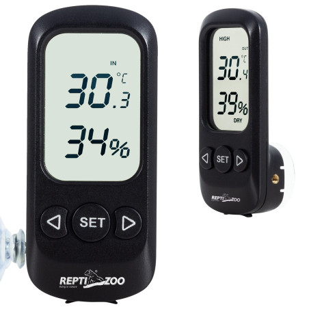 Repti-Zoo Digital Alarm Thermometer Hygrometer | Idealny do terrarium