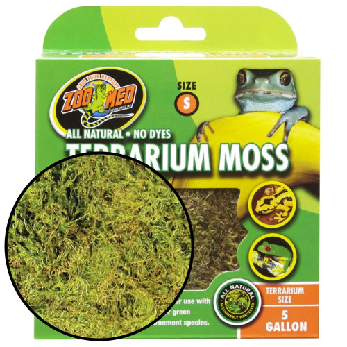 Zoomed Terrarium Moss 1,64l - mech torfowiec | Idealny do wilgotnych terrariów
