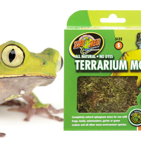 Zoomed Terrarium Moss 1,64l - mech torfowiec | Idealny do wilgotnych terrariów