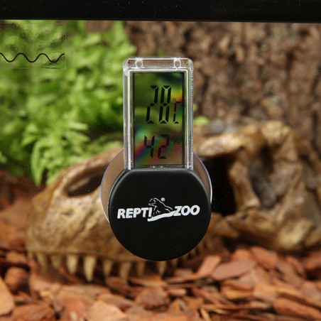 Termometr i higrometr Repti-Zoo LCD wodoszczelny IPX4 do terrarium