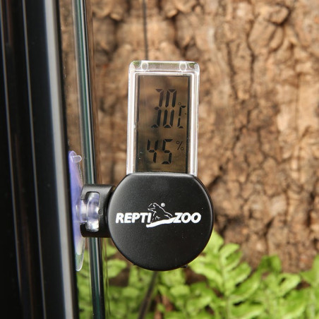 Termometr i higrometr Repti-Zoo LCD wodoszczelny IPX4 do terrarium