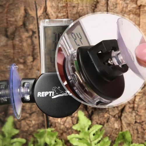 Termometr i higrometr Repti-Zoo LCD wodoszczelny IPX4 do terrarium
