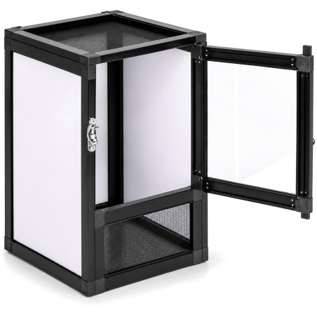 Terrarium siatkowe Terrario Nexframe A-Line 20x20x30 cm aluminiowe